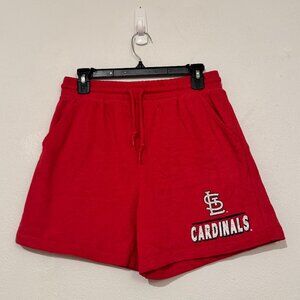 St. Louis Cardinals Red Lounge Sweat Shorts – Size M (MLB Genuine Merchandise)